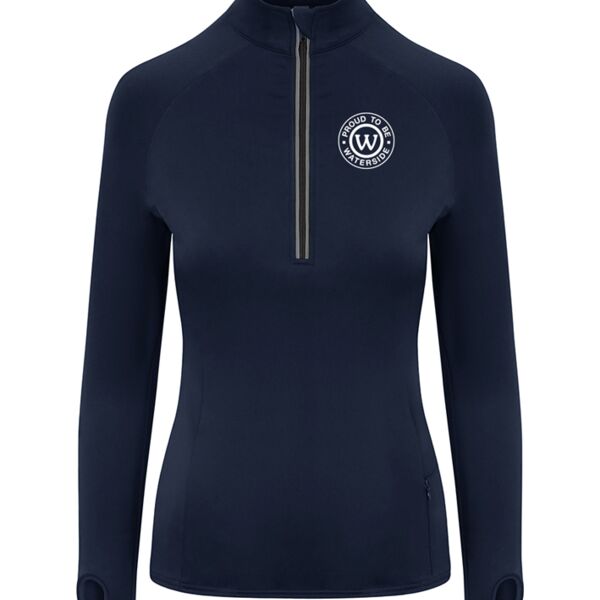 Cool-Flex Girlie Half Zip Top Thumbnail