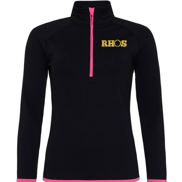 Girlie Half Zip Sweat Top Thumbnail
