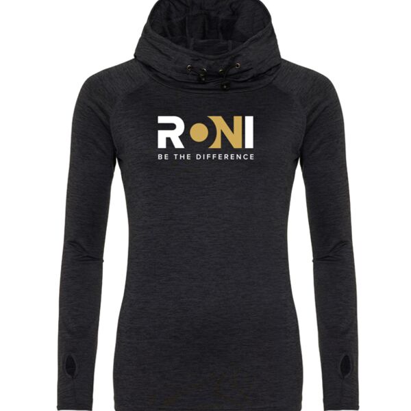 Girlie Cowl Neck Top Thumbnail