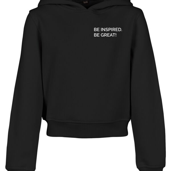 Girls cropped sweat hoodie (Childs) Thumbnail